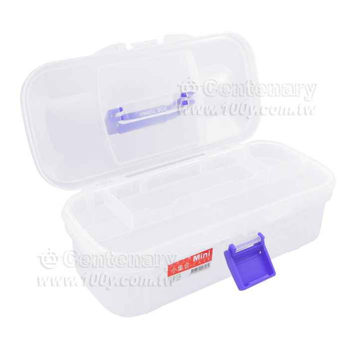 塑膠透明手提工具箱 - 13043 產品圖片