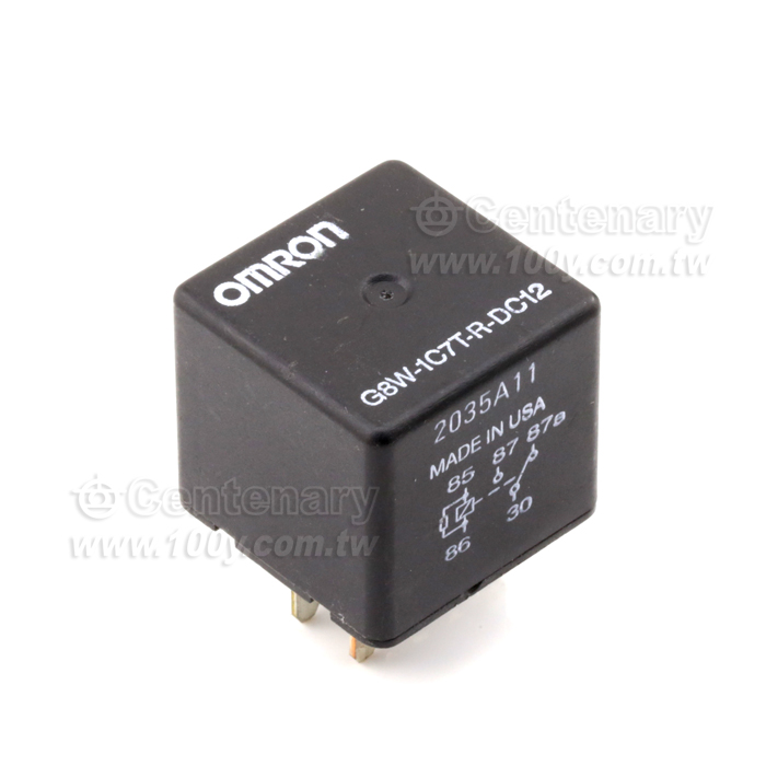 OMRON_車用繼電器 SPST-NO 35/20A 12VDC - 105034 產品圖片