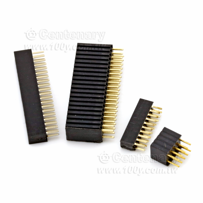 2*32P 排針母座1.27 (ROHS) - 51537 產品圖片