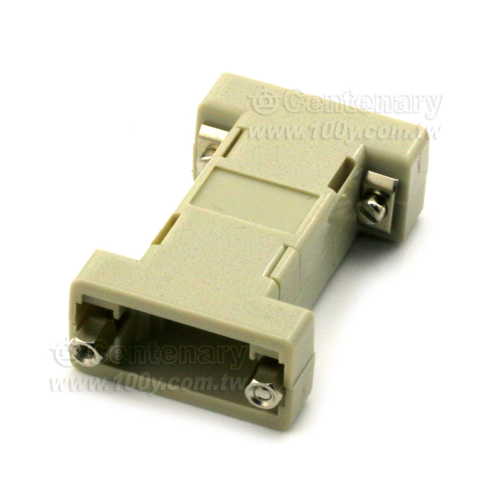 D-Subminiature Connector Hoods-Plastic  (15/15 Pins) - 3310 Product Image