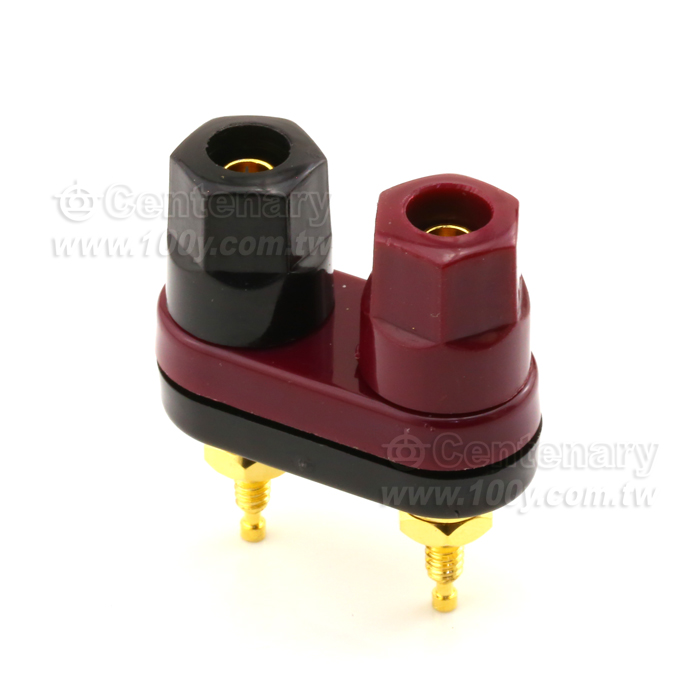 20A Double Binding Post- Dual Banana(Gold Plated) - 7692 Product Image