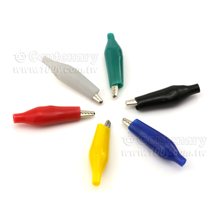 Miniature Insulated Crocodile Clips-Middle - 2628 Product Image