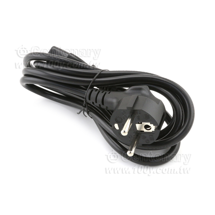 18AWG(0.75mm2) Euro Style 3-Conductor Power Cord VED 1.8M - 11056 Product Image