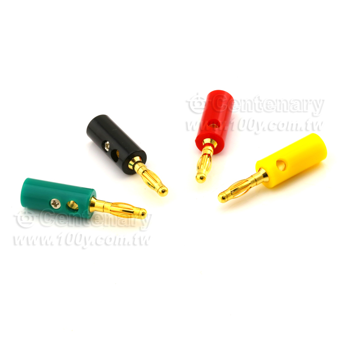 4mm Range Banana Plugs-Gold Plated - 4504 Product Image