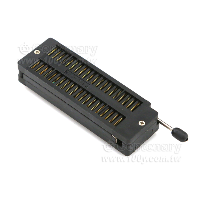 40P Black Gold Plated  DIP Socket - 3835 Product Image