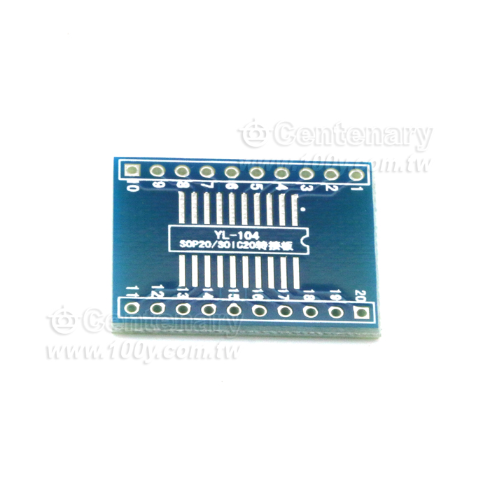 SOP16-20/SOIC16-20 轉接板 - 3995 產品圖片