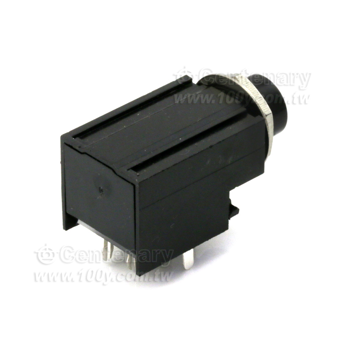 7P 6.3mm PCB Mounting MIC Socket - 3737 Product Image