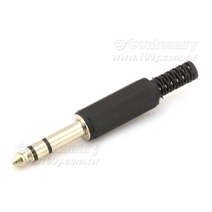MIC雙音頭6.3mm/黑色 - 5234 產品圖片