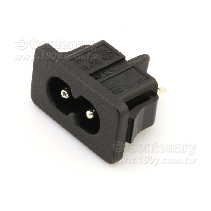 C8 字型 AC 座 2.5A/250V - 4525 產品圖片