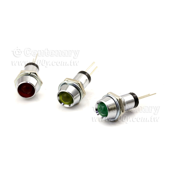 綠色M8 LED指示燈  2V(附電阻) - 8163 產品圖片