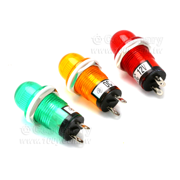 15mm紅色圓型指示燈/12V - 4741 產品圖片