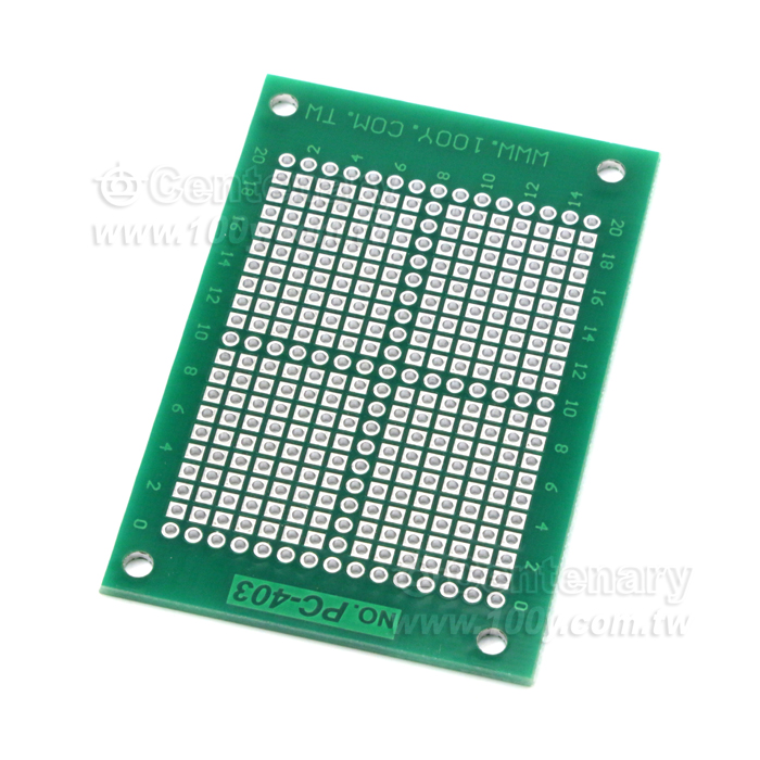 71*47mm Glass Fiber (FR-4) Strip Board-Matrix Board Double Side - 3778 Product Image