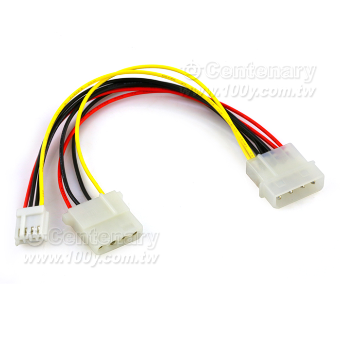 Y-Cable 2-大 1-小【ROHS】 - 6096 產品圖片