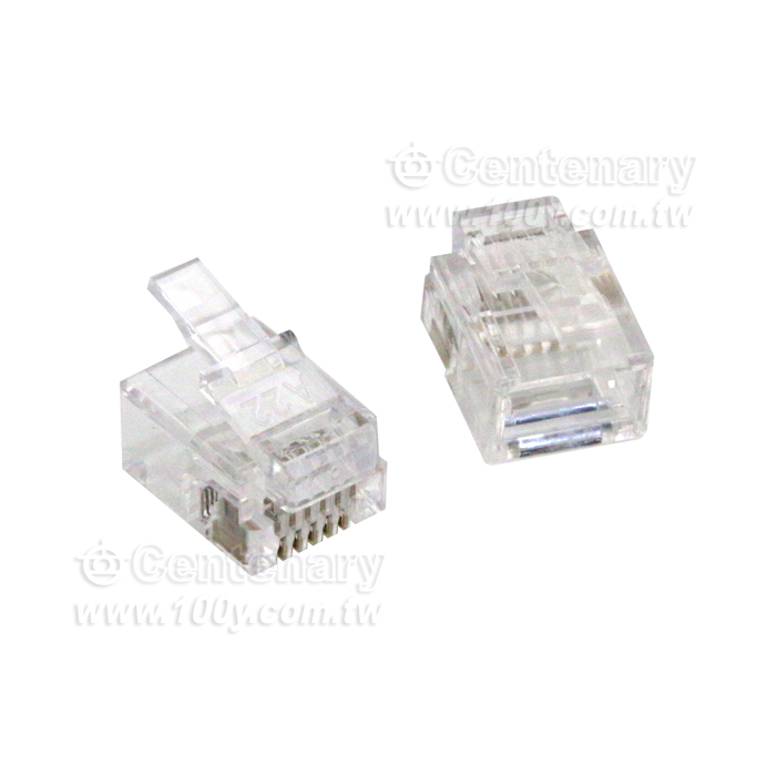 電話線RJ12插頭 6P6C - 65599 產品圖片