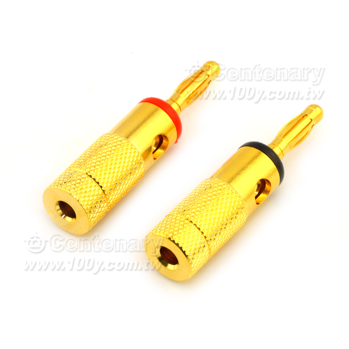 4mm Range Banana Plugs-Gold Plated - 10088 Product Image