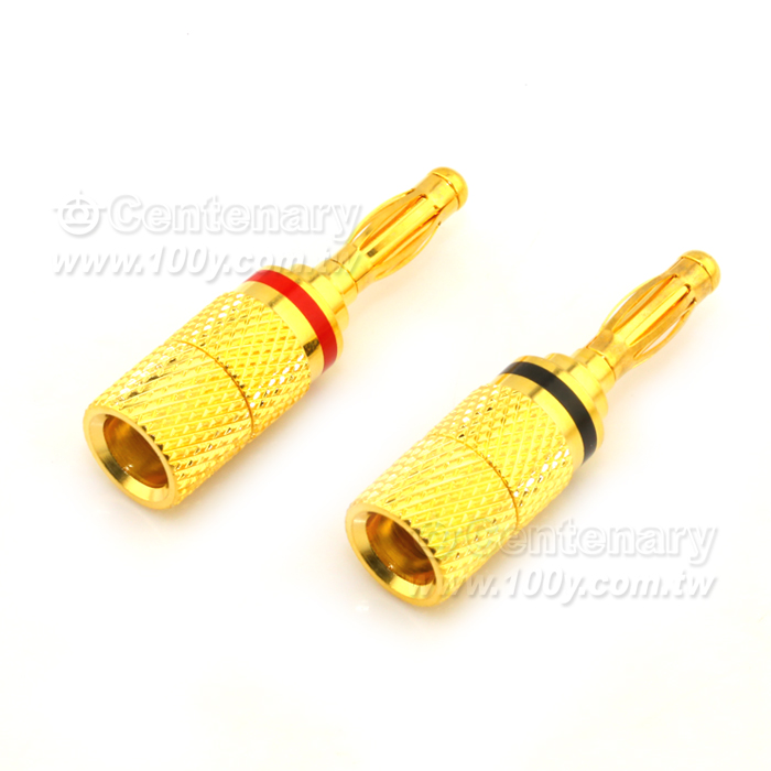 4mm Range Banana Plugs-Gold Plated - 7709 Product Image
