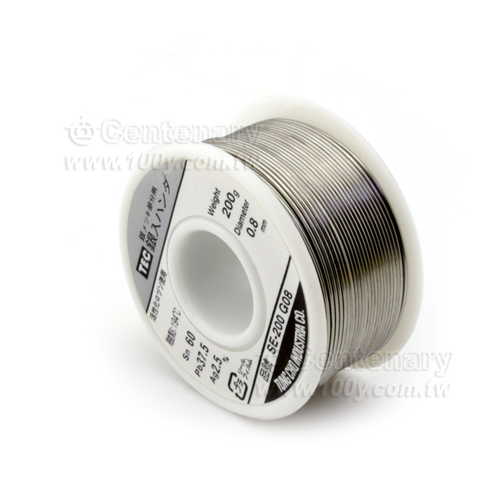 銀錫 0.8mm∮200g/R 有鉛 - 11556 產品圖片