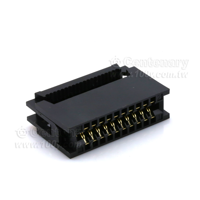 2.54mm IDC Card-Edge Connector 2*25 Pins - 4166 Product Image