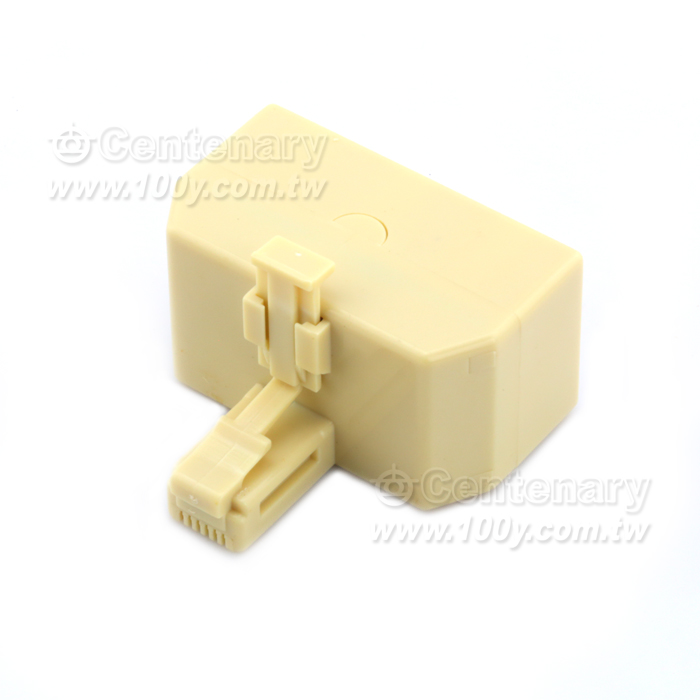 Telephone Adaptor 1M-3F 6P4C - 5255 Product Image