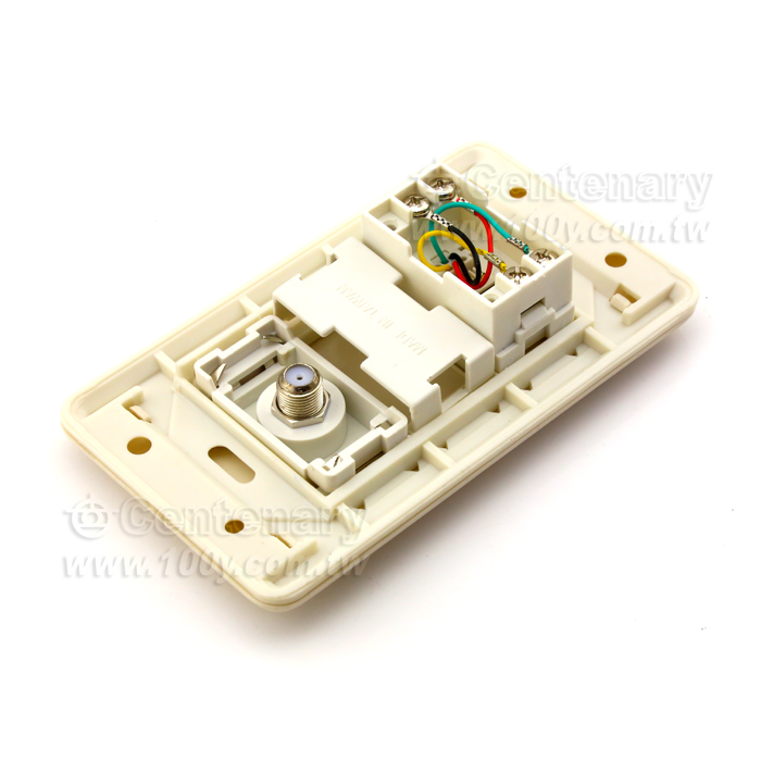 TV Cable + Telephone Outlets - 7651 Product Image