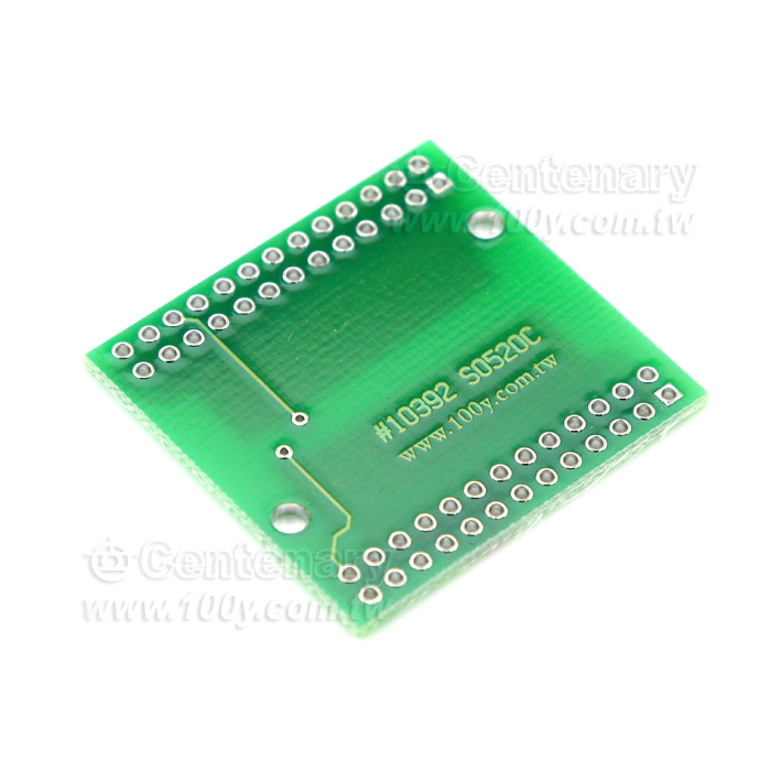 SOIC to DIP PCB  1.0mm Pitch - 10392 Product Image