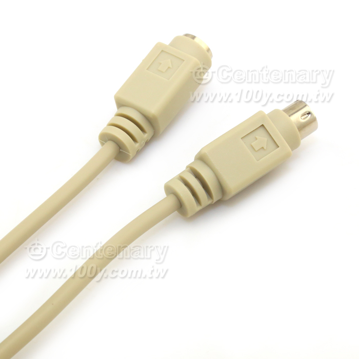 PS/2鍵盤線 6公+6母 - 28599 產品圖片