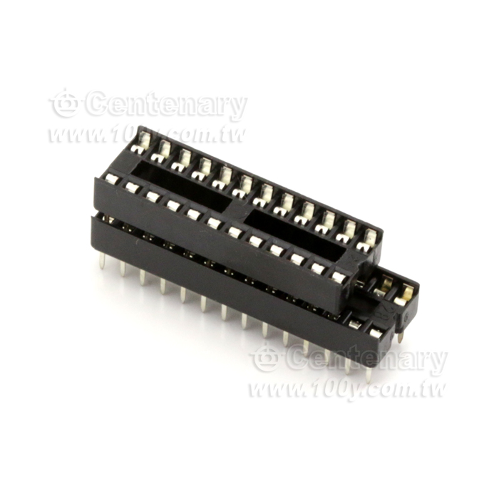 Solder Tail Low Profile Tin Plated IC Socket - 3319 Product Image