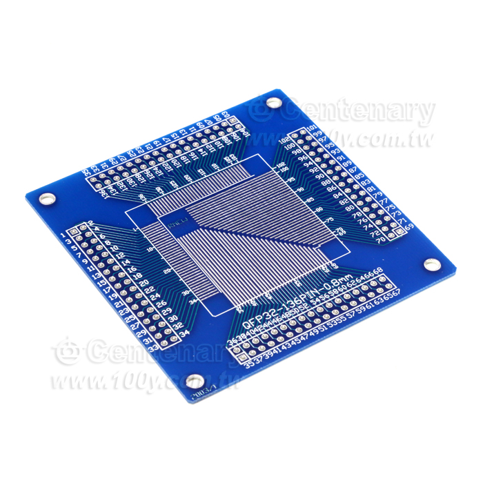 轉換板QFP136P 0.8mm - 8054 產品圖片