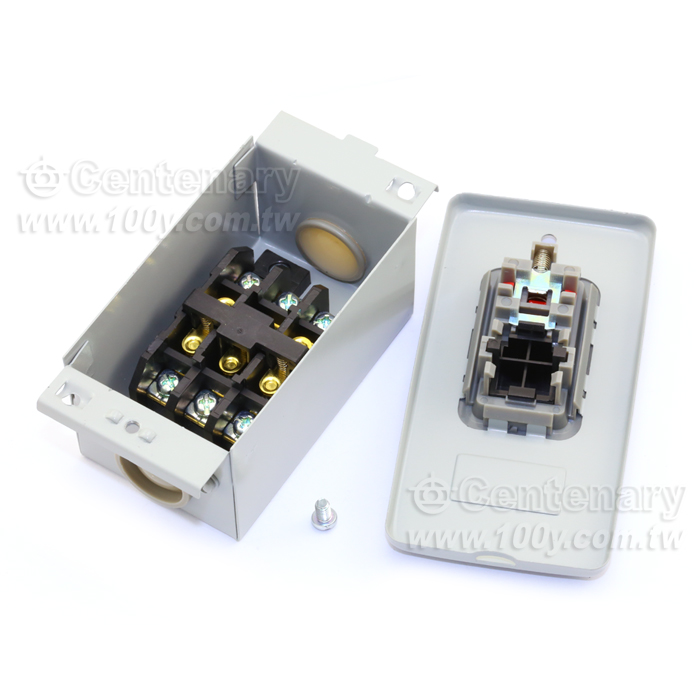 動力押扣開關3P/15A/2.2KW - 9837 產品圖片