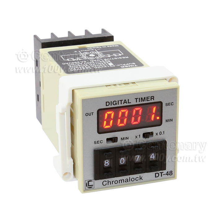 指撥型多段限時繼電器 - 7874 產品圖片