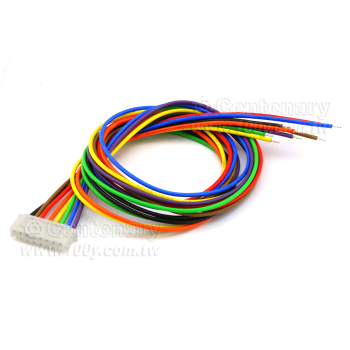 9001母頭+端子線 7P P:2.5mm【ROHS】 - 9979 產品圖片