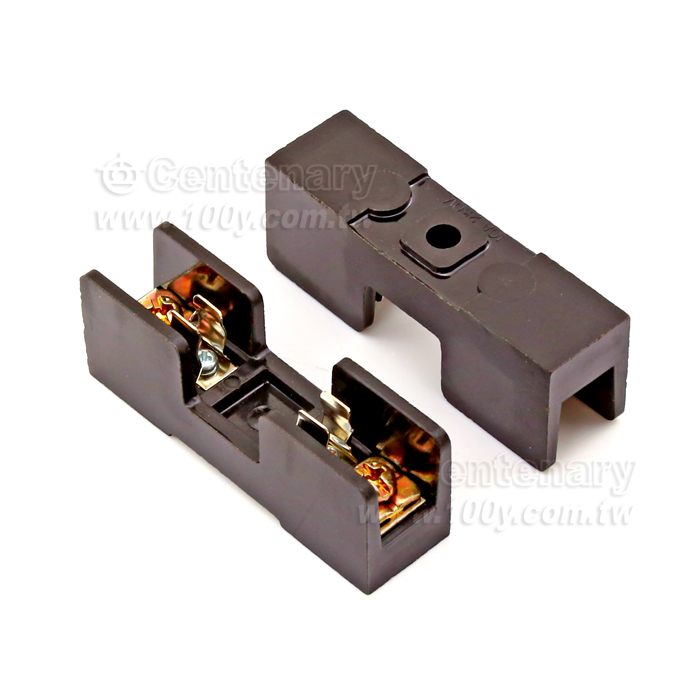 船型保險絲座1P10A/250V - 4738 產品圖片