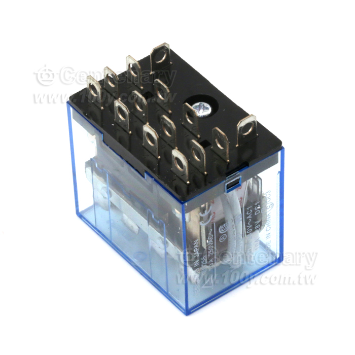 功率繼電器+LED(3PDT) AC24V - 74607 產品圖片