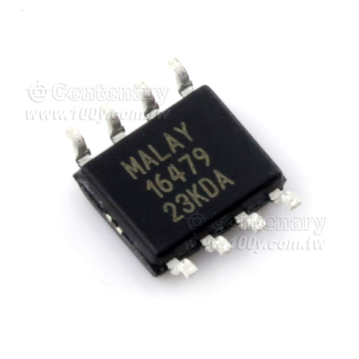 1MHz Bandwidth, Galvanically Isolated Current Sensor IC in Small Footprint SOIC8 Package - 118551 Product Image