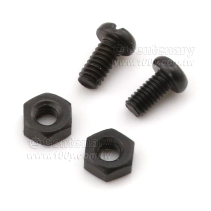 粗牙染黑螺絲包 (8pcs/包) - 10850 產品圖片