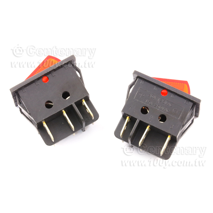 Rocker Switch With Lamp - 11637 Product Image