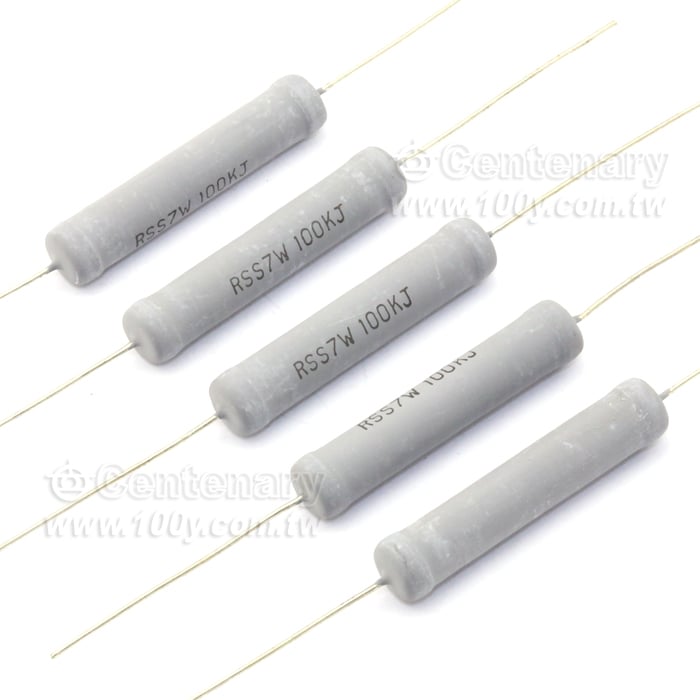 電阻91Kohm ±5% 7W (8.5*41mm)【ROHS】 - 91315 產品圖片