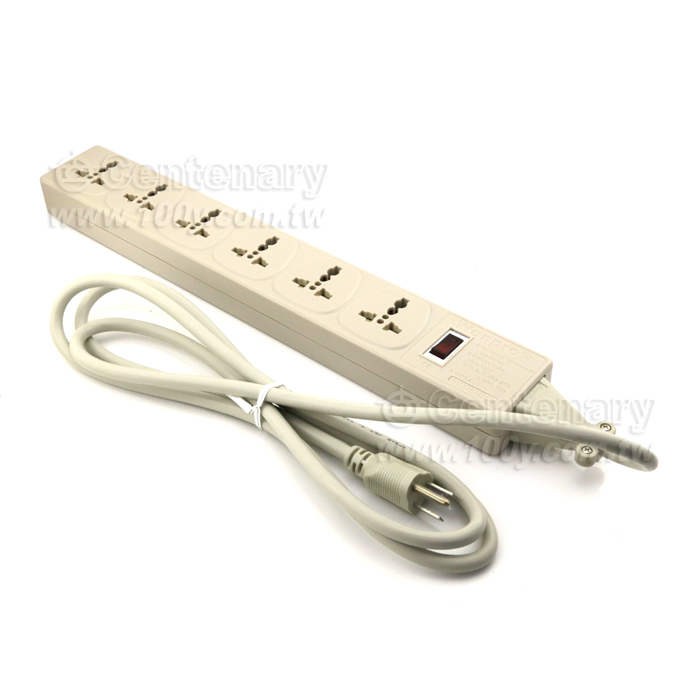 110/220V AC Power Strips11A  6FT - 13008 Product Image