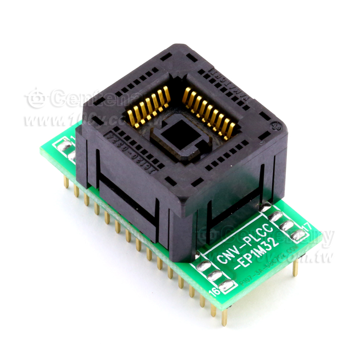 32P PLCC Programming Adaptor CNV-PLCC-EP1M32 - 13104 Product Image