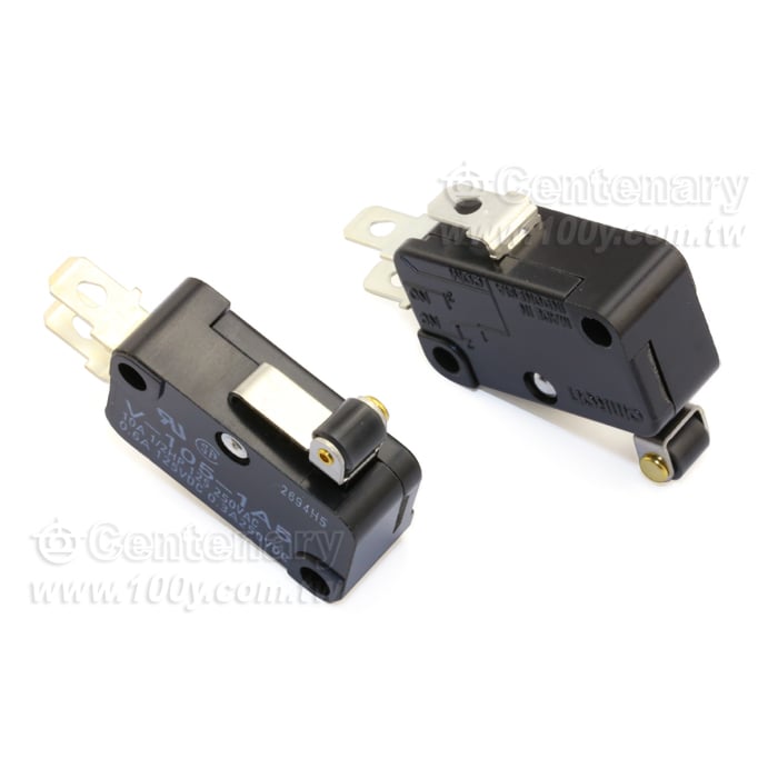 短輪型微動開關 15A/250VAC - 57962 產品圖片