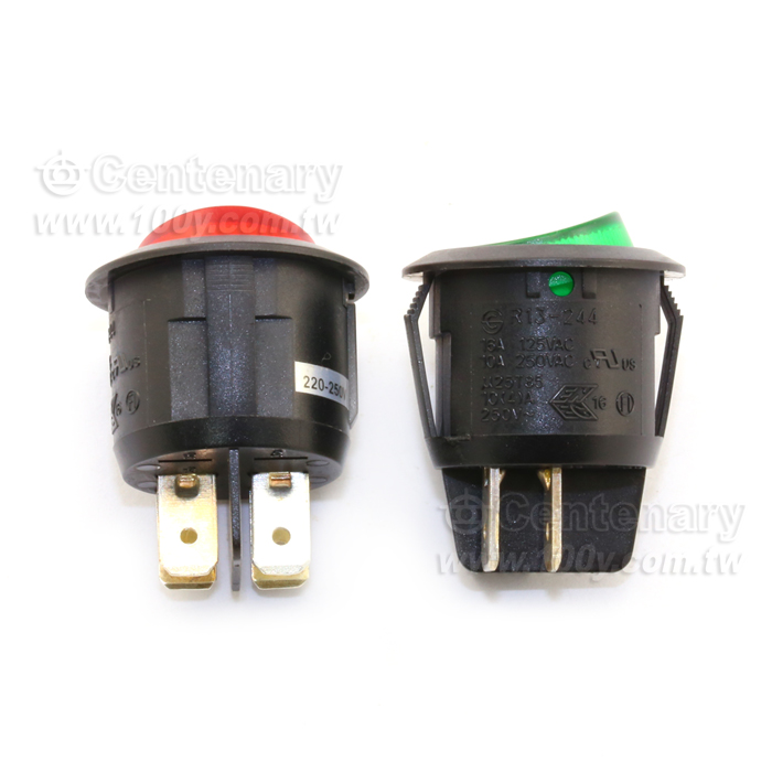 AC220V燈 DPST ON-OFF - 22070 產品圖片