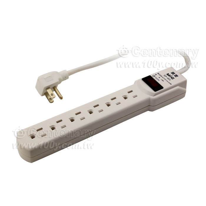 3P*6 AC Power Strips 6Ft. - 14683 Product Image