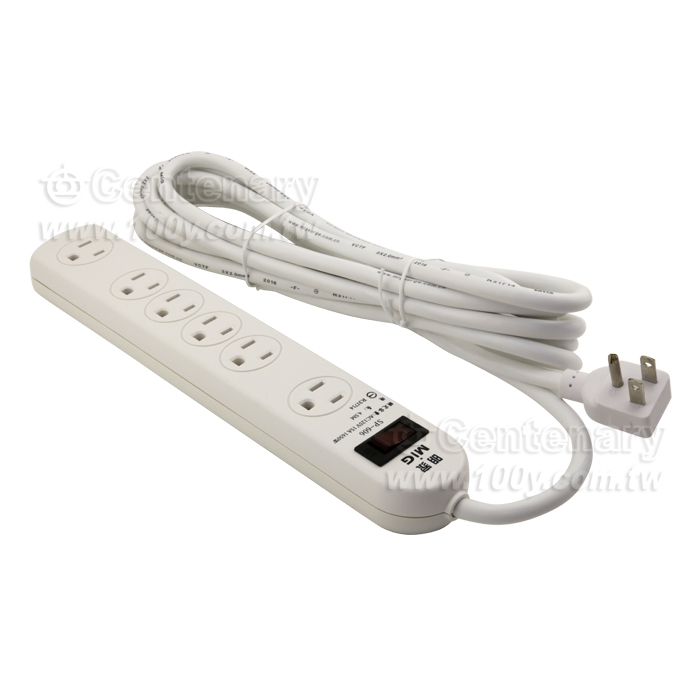3P*6 AC Power Strips 15 Ft. - 14684 Product Image
