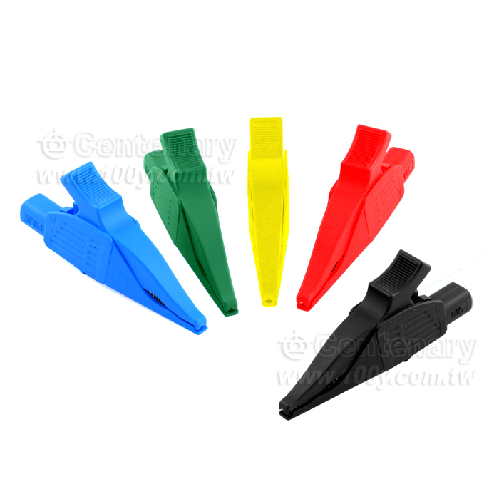 鱷魚夾 1000V 32A藍色 - 55739 產品圖片