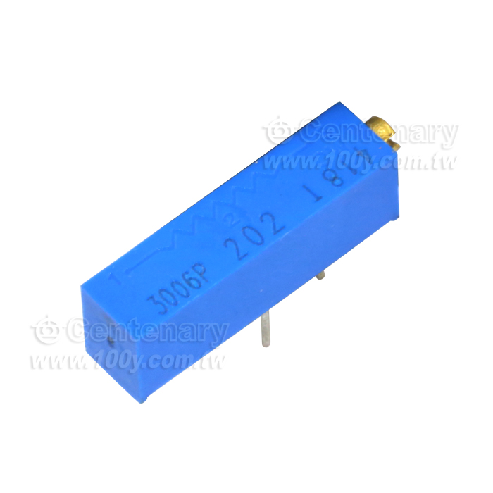 20Ohms 0.75W，3/4W  PC引腳 通孔 微調電位計 - 159296 產品圖片