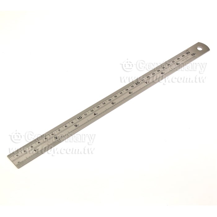 12" 不鏽鋼直尺 - 15235 產品圖片