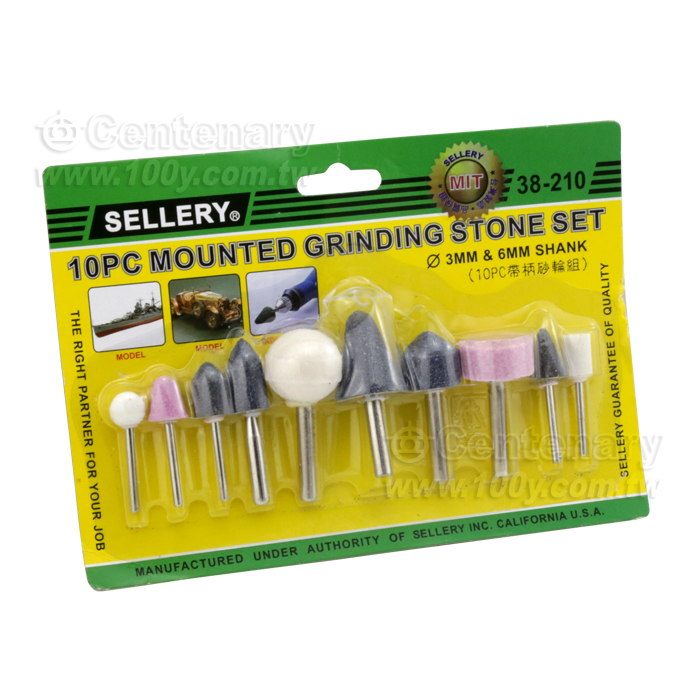 10PC 帶柄砂輪組 - 15254 產品圖片