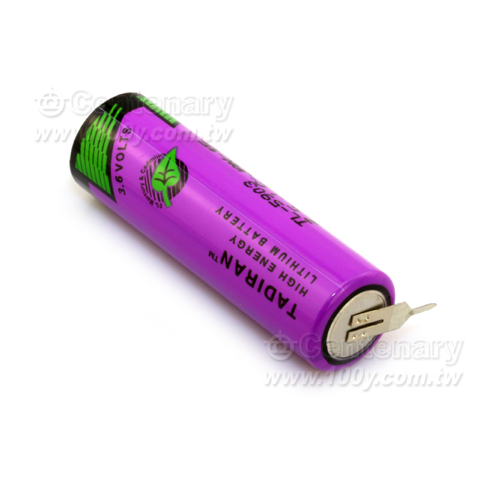 3.6V/2.4Ah 鋰電池 AA 加Pin - 16325 產品圖片