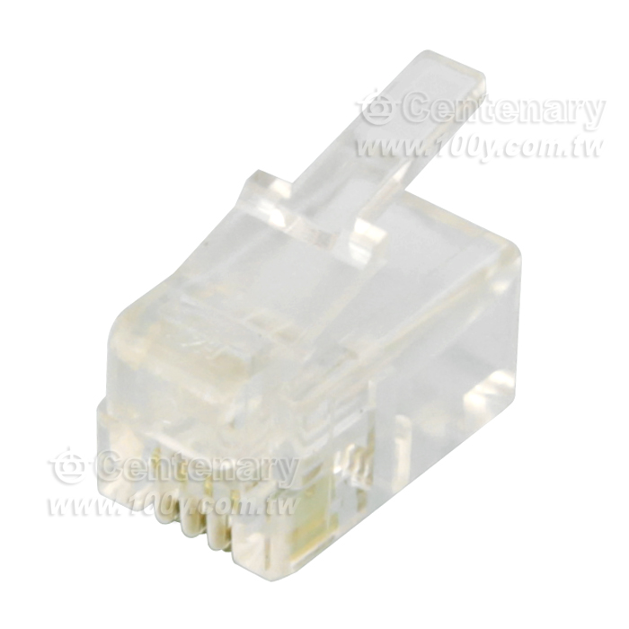 RJ11 電話頭  4P4C - 16642 產品圖片