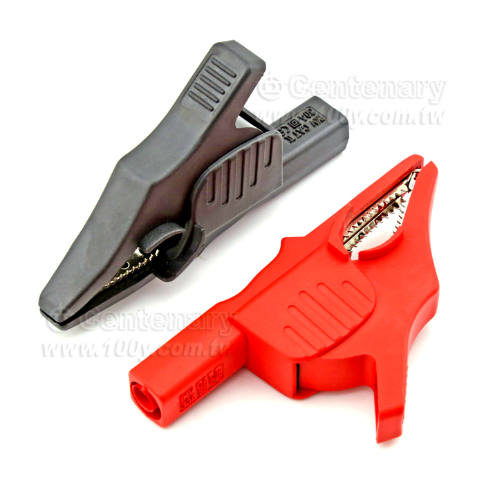 Miniature Insulated Crocodile Clips - 54192 Product Image